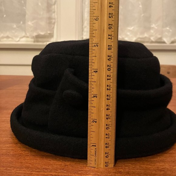 Scala Packable Wool Cloche Hat - Picture 9 of 9